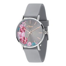 Laden Sie das Bild in den Galerie-Viewer, s.Oliver Damen Uhr Armbanduhr Silikon SO-3707-PQ