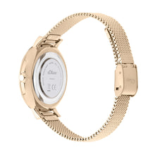 Laden Sie das Bild in den Galerie-Viewer, s.Oliver Damen Uhr Armbanduhr Leder SO-3838-MQ