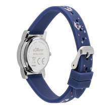 Laden Sie das Bild in den Galerie-Viewer, s.Oliver Uhr Kinder-Armbanduhr Kids Mädchen Silikon SO-3915-PQ
