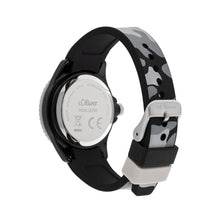 Laden Sie das Bild in den Galerie-Viewer, s.Oliver Uhr Kinder-Armbanduhr Silikon Kids Jungen Silikon SO-3920-PQ
