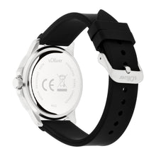 Laden Sie das Bild in den Galerie-Viewer, s.Oliver Herren Uhr Armbanduhr Silikon SO-4422-PQ