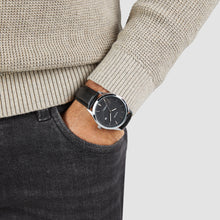 Laden Sie das Bild in den Galerie-Viewer, s.Oliver Herren Uhr Armbanduhr Leder SO-4429-LQ