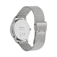 Laden Sie das Bild in den Galerie-Viewer, s.Oliver Herren Uhr Armbanduhr Edelstahl SO-4430-MQ