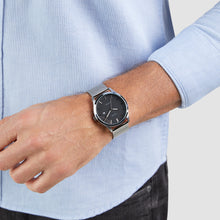 Laden Sie das Bild in den Galerie-Viewer, s.Oliver Herren Uhr Armbanduhr Edelstahl SO-4430-MQ