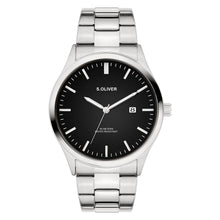 Laden Sie das Bild in den Galerie-Viewer, s.Oliver Herren Uhr Armbanduhr Edelstahl SO-4434-MQ