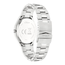 Laden Sie das Bild in den Galerie-Viewer, s.Oliver Herren Uhr Armbanduhr Edelstahl SO-4434-MQ