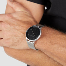 Laden Sie das Bild in den Galerie-Viewer, s.Oliver Herren Uhr Armbanduhr Edelstahl SO-4436-MQ