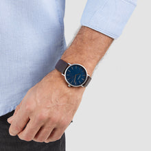 Laden Sie das Bild in den Galerie-Viewer, s.Oliver Herren Uhr Armbanduhr Leder SO-4440-LQ
