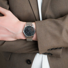 Laden Sie das Bild in den Galerie-Viewer, s.Oliver Herren Uhr Armbanduhr Edelstahl SO-4446-MM