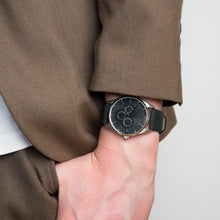 Laden Sie das Bild in den Galerie-Viewer, s.Oliver Herren Uhr Armbanduhr Leder SO-4449-LM