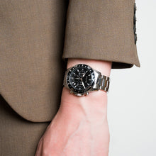 Laden Sie das Bild in den Galerie-Viewer, s.Oliver Herren Uhr Armbanduhr Chronograph Edelstahl Silber SO-4451-MC