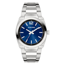 Laden Sie das Bild in den Galerie-Viewer, s.Oliver Herren Uhr Armbanduhr Edelstahl Silber SO-4460-MQ