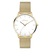Laden Sie das Bild in den Galerie-Viewer, s.Oliver Damen Uhr Armbanduhr Edelstahl SO-4463-MQ