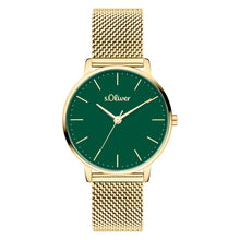Laden Sie das Bild in den Galerie-Viewer, s.Oliver Damen Uhr Armbanduhr Edelstahl SO-4466-MQ