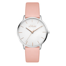 Laden Sie das Bild in den Galerie-Viewer, s.Oliver Damen Uhr Armbanduhr Leder SO-4468-LQ