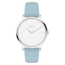 Laden Sie das Bild in den Galerie-Viewer, s.Oliver Damen Uhr Armbanduhr Leder SO-4471-LQ
