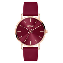 Laden Sie das Bild in den Galerie-Viewer, s.Oliver Damen Uhr Armbanduhr Silikon SO-4480-PQ
