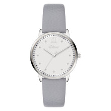 Laden Sie das Bild in den Galerie-Viewer, s.Oliver Damen Uhr Armbanduhr Leder SO-4486-LQ