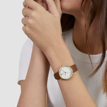 Laden Sie das Bild in den Galerie-Viewer, s.Oliver Damen Uhr Armbanduhr Leder SO-4487-LQ