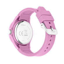 Laden Sie das Bild in den Galerie-Viewer, s.Oliver Uhr Kinder-Armbanduhr Silikon Kids Mädchen Silikon SO-4507-PQ