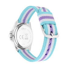 Laden Sie das Bild in den Galerie-Viewer, s.Oliver Uhr Kinder-Armbanduhr Kids Mädchen Textil SO-4513-LQ