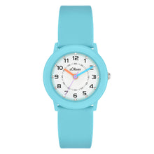 Laden Sie das Bild in den Galerie-Viewer, s.Oliver Uhr Kinder-Armbanduhr Kids Mädchen Silikon SO-4519-PQ