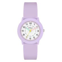 Laden Sie das Bild in den Galerie-Viewer, s.Oliver Uhr Kinder-Armbanduhr Kids Mädchen Silikon SO-4520-PQ