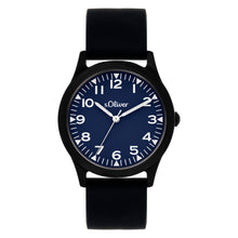 Laden Sie das Bild in den Galerie-Viewer, s.Oliver Uhr Kinder-Armbanduhr Jungen Silikon SO-4526-PQ