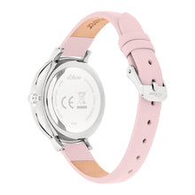 Laden Sie das Bild in den Galerie-Viewer, s.Oliver Damen Uhr Armbanduhr Leder SO-4528-LQ