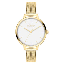 Laden Sie das Bild in den Galerie-Viewer, s.Oliver Damen Uhr Armbanduhr Edelstahl SO-4530-MQ