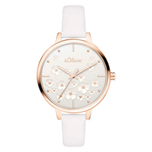 Laden Sie das Bild in den Galerie-Viewer, s.Oliver Damen Uhr Armbanduhr Leder SO-4532-LQ