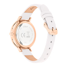 Laden Sie das Bild in den Galerie-Viewer, s.Oliver Damen Uhr Armbanduhr Leder SO-4532-LQ