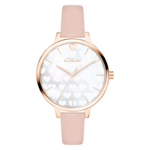 Laden Sie das Bild in den Galerie-Viewer, s.Oliver Damen Uhr Armbanduhr Leder SO-4534-LQ