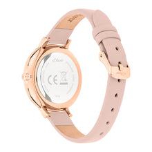 Laden Sie das Bild in den Galerie-Viewer, s.Oliver Damen Uhr Armbanduhr Leder SO-4534-LQ