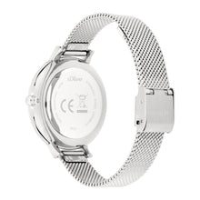 Laden Sie das Bild in den Galerie-Viewer, s.Oliver Damen Uhr Armbanduhr Edelstahl SO-4535-MQ