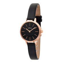 Laden Sie das Bild in den Galerie-Viewer, s.Oliver Damen Uhr Armbanduhr Leder SO-4537-LQ