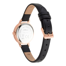Laden Sie das Bild in den Galerie-Viewer, s.Oliver Damen Uhr Armbanduhr Leder SO-4537-LQ