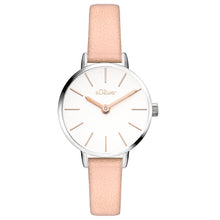 Laden Sie das Bild in den Galerie-Viewer, s.Oliver Damen Uhr Armbanduhr Leder SO-4538-LQ