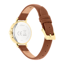 Laden Sie das Bild in den Galerie-Viewer, s.Oliver Damen Uhr Armbanduhr Leder  SO-4540-LQ