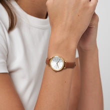 Laden Sie das Bild in den Galerie-Viewer, s.Oliver Damen Uhr Armbanduhr Leder  SO-4540-LQ