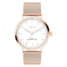 Laden Sie das Bild in den Galerie-Viewer, s.Oliver Damen Uhr Armbanduhr Edelstahl SO-4542-MQ