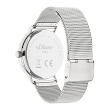 Laden Sie das Bild in den Galerie-Viewer, s.Oliver Damen Uhr Armbanduhr Edelstahl SO-4543-MQ