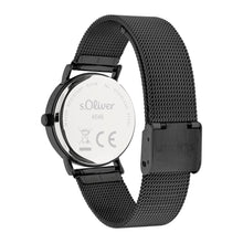 Laden Sie das Bild in den Galerie-Viewer, s.Oliver Damen Uhr Armbanduhr Edelstahl SO-4546-MQ