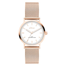 Laden Sie das Bild in den Galerie-Viewer, s.Oliver Damen Uhr Armbanduhr Edelstahl SO-4547-MQ