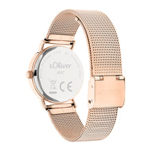 Laden Sie das Bild in den Galerie-Viewer, s.Oliver Damen Uhr Armbanduhr Edelstahl SO-4547-MQ
