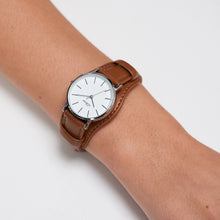 Laden Sie das Bild in den Galerie-Viewer, s.Oliver Damen Uhr Armbanduhr Leder SO-4549-LQ