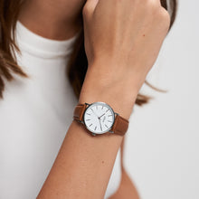Laden Sie das Bild in den Galerie-Viewer, s.Oliver Damen Uhr Armbanduhr Leder SO-4549-LQ