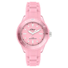 Laden Sie das Bild in den Galerie-Viewer, s.Oliver Damen Uhr Armbanduhr Silikon SO-4553-PQ