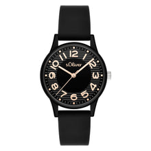 Laden Sie das Bild in den Galerie-Viewer, s.Oliver Damen Uhr Armbanduhr Silikon SO-4557-PQ