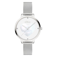 Laden Sie das Bild in den Galerie-Viewer, s.Oliver Damen Uhr Armbanduhr Edelstahl SO-4561-MQ